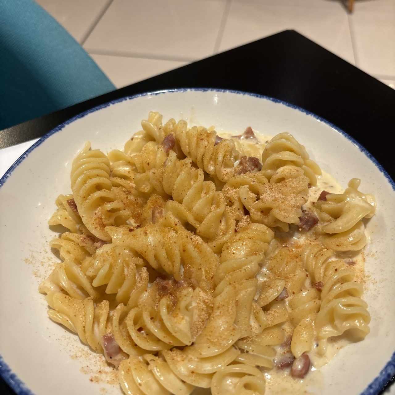 Fusilli Giganti Di Gragnano Al Parmigiano Trufado