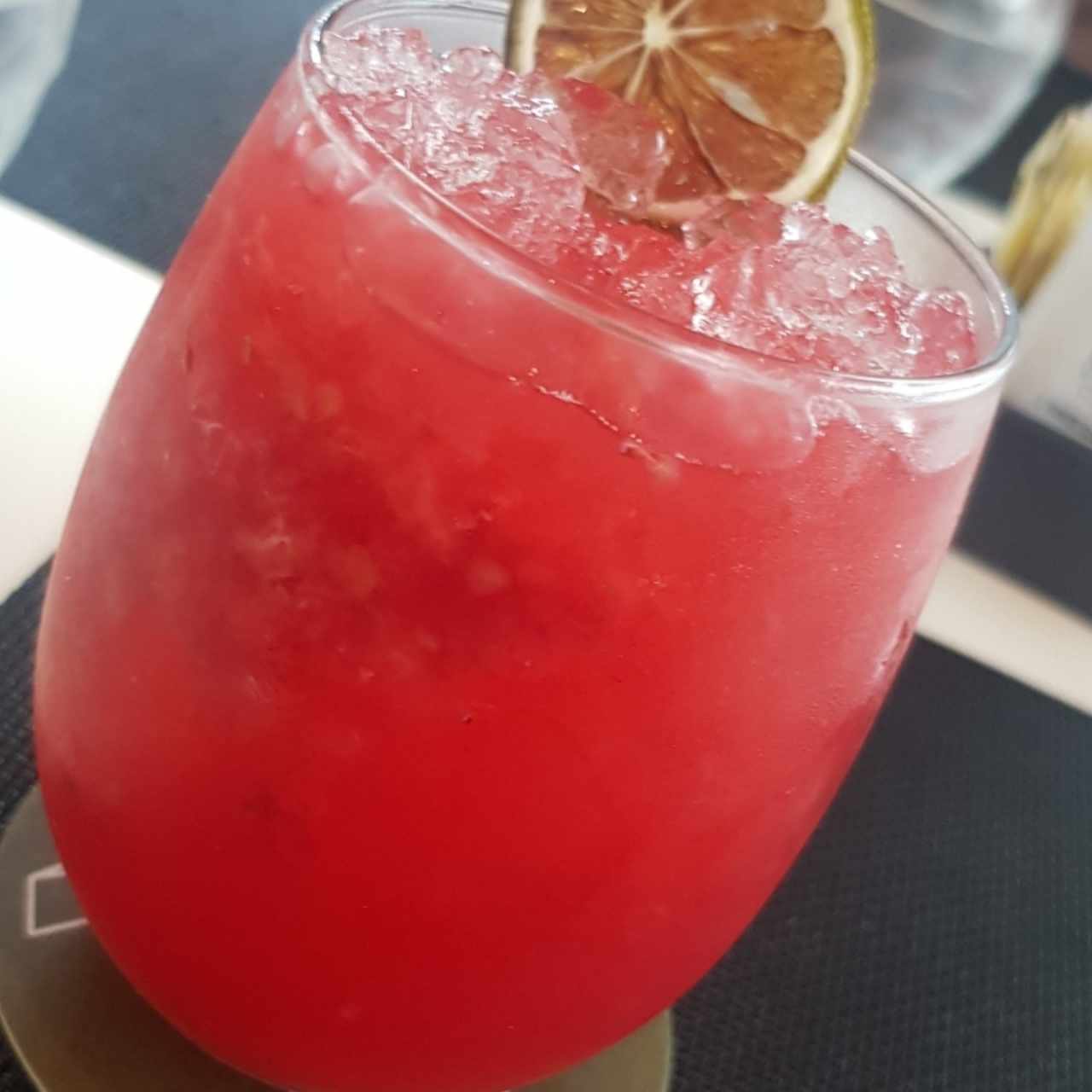 limón con raspberry
