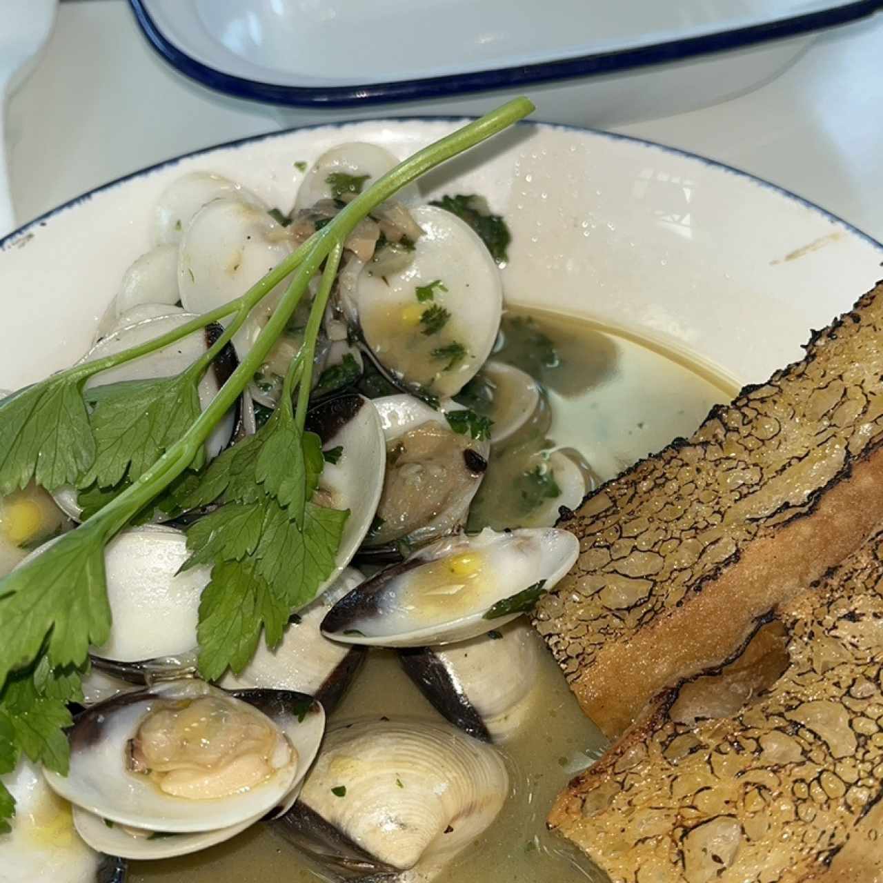 Small Eats - Vongole Ciabatta