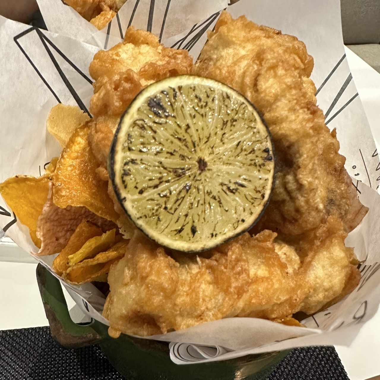 Fish, Chips and more chips