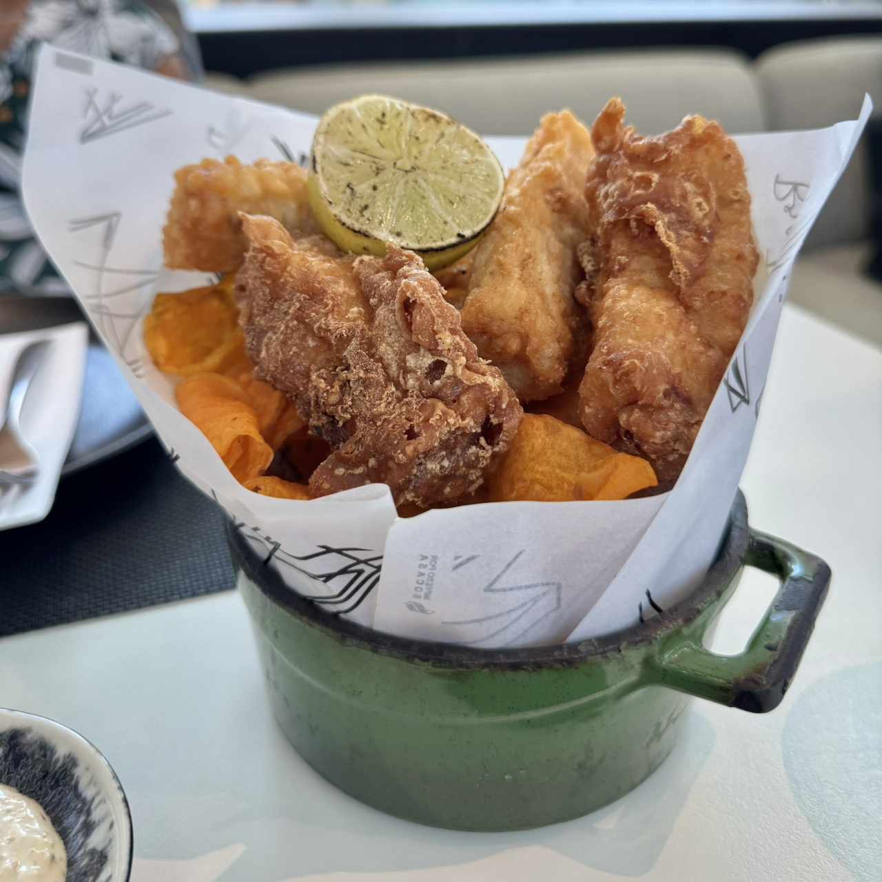 Fish, Chips and more chips