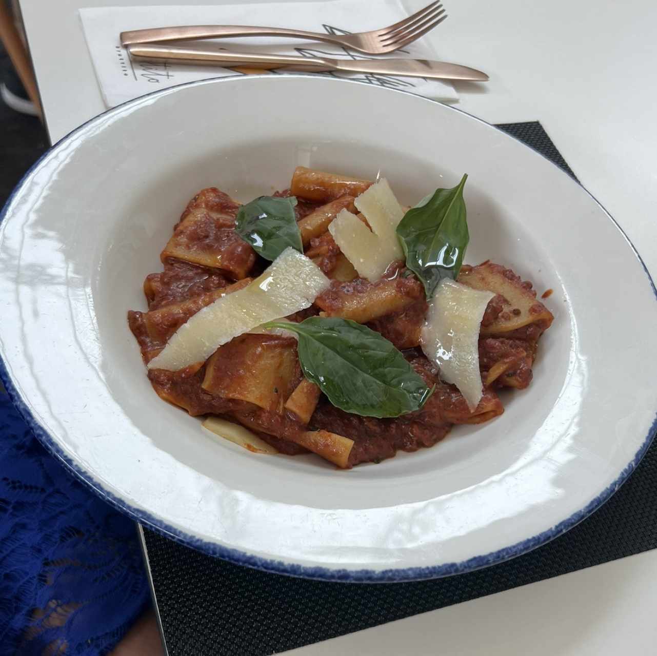 Paccheri Bolognese