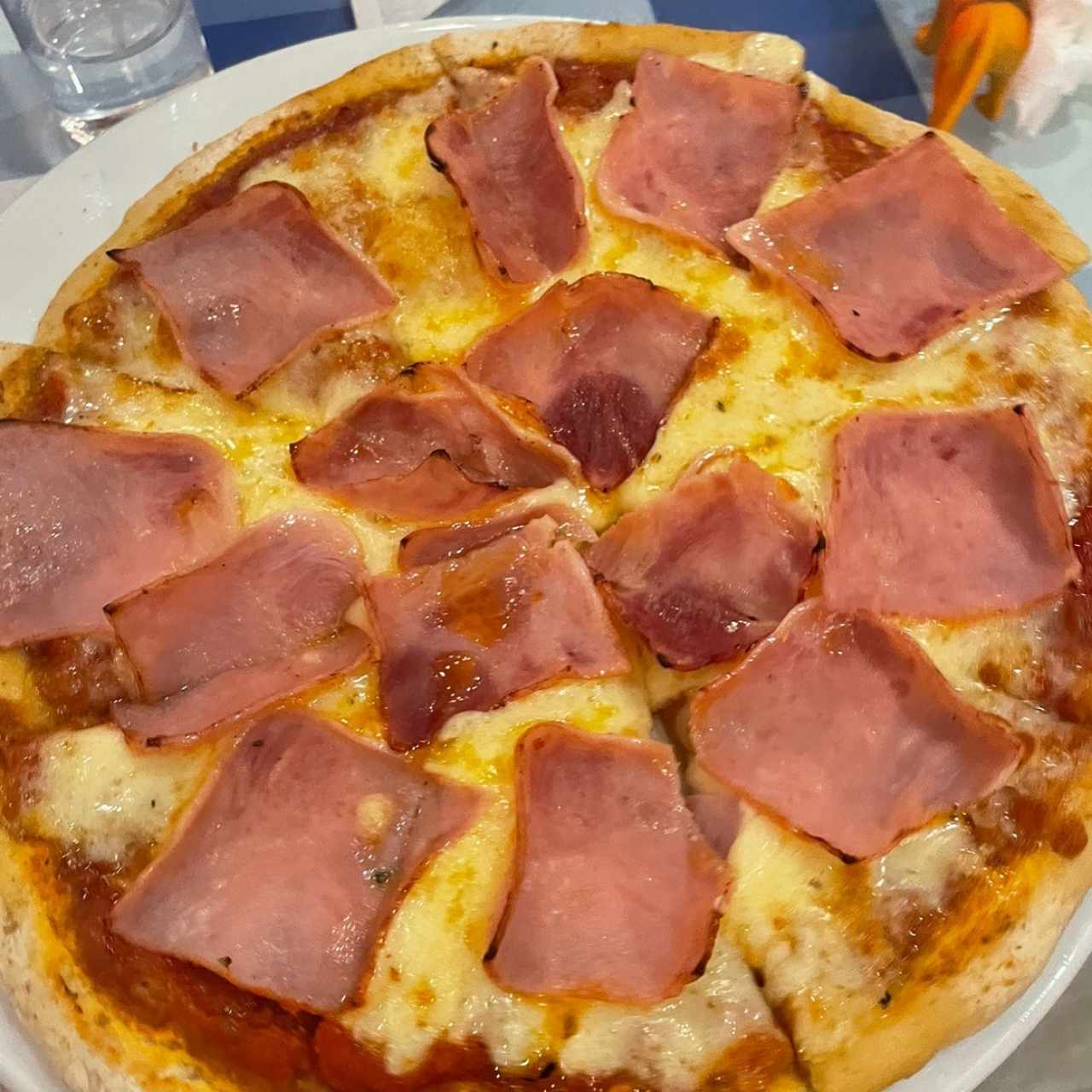 Pizza jamon