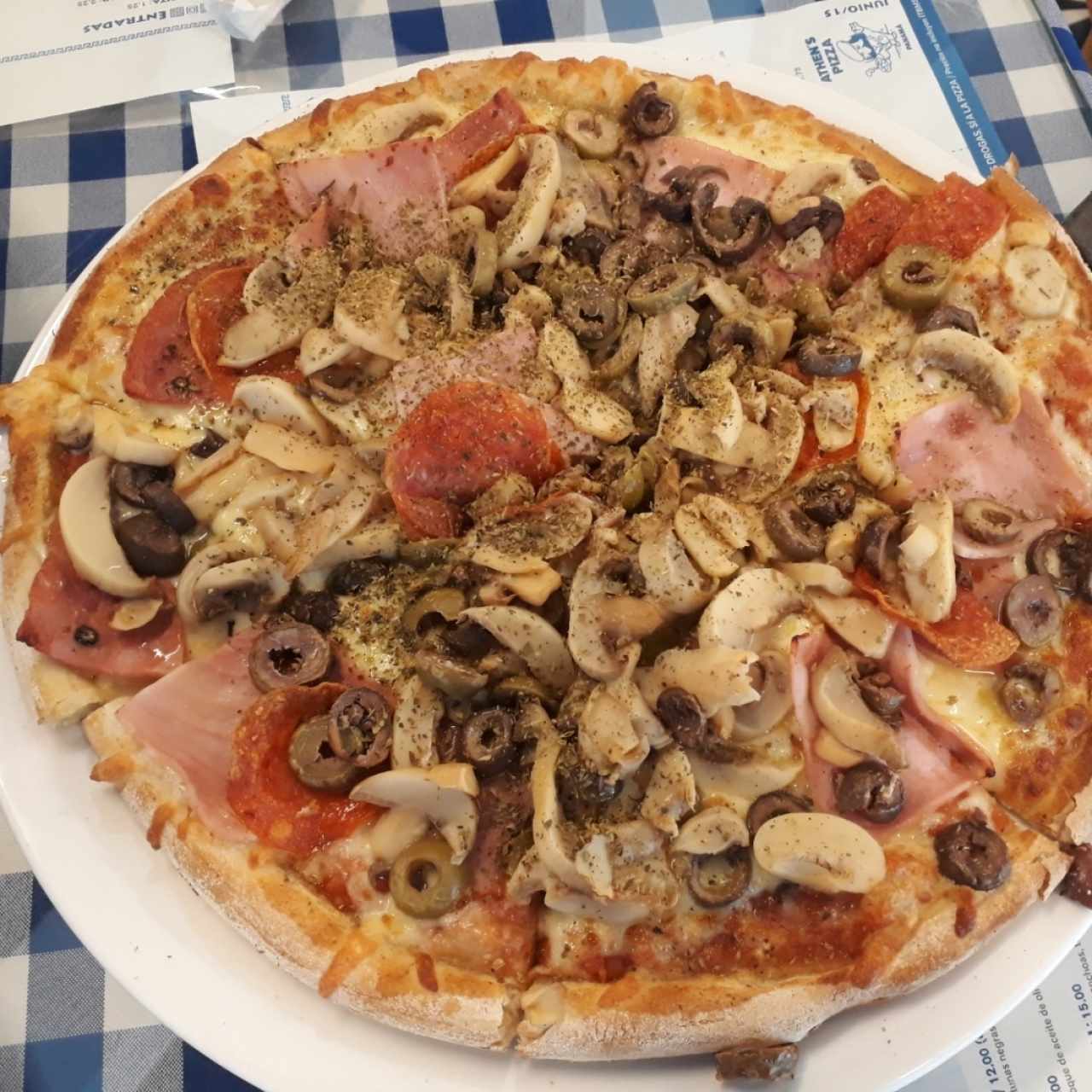 Pizza combinación