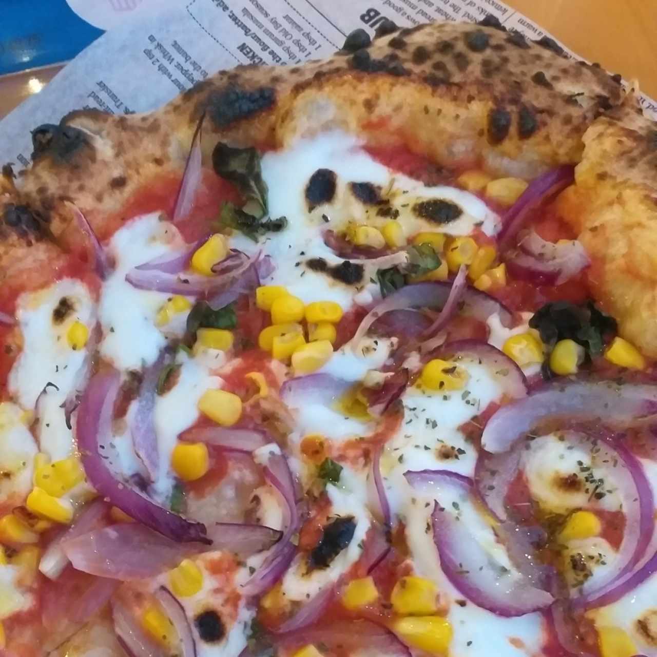 Pizza Vegana con Plantironi