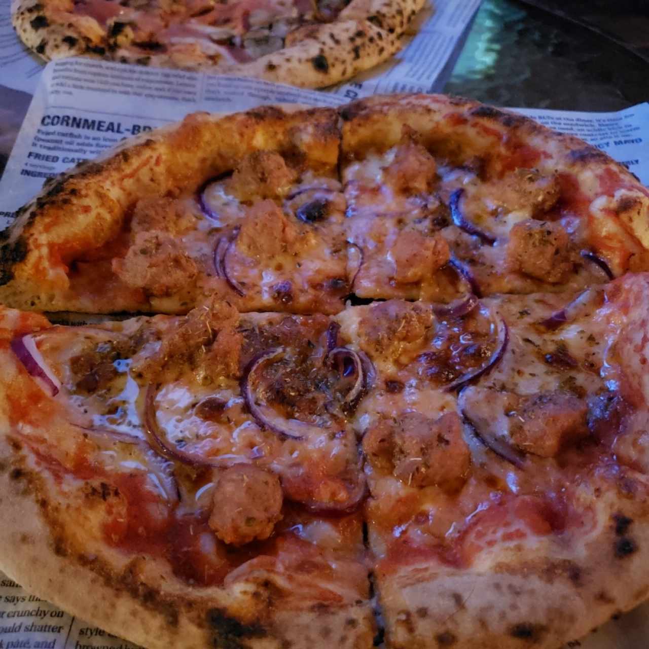 Pizza Chorizo Cebolla
