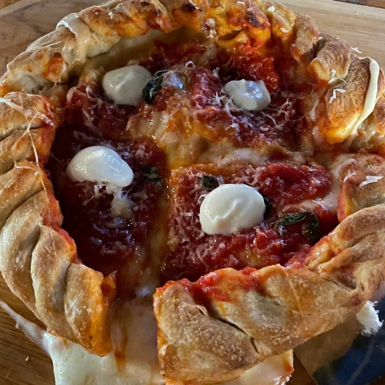 Deep Dish Pizza