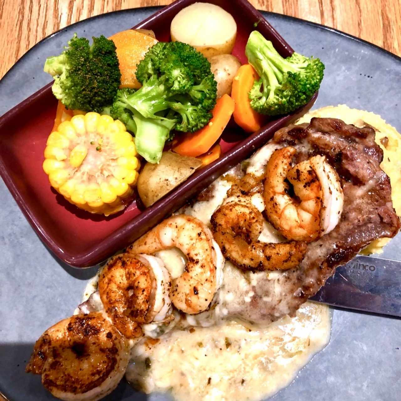 Shrimp ‘n’ Sirloin 