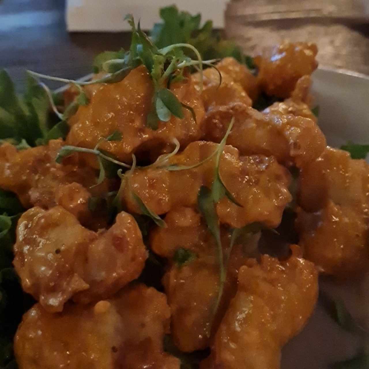 SMALL PLATES - Spicy Rock Shrimp