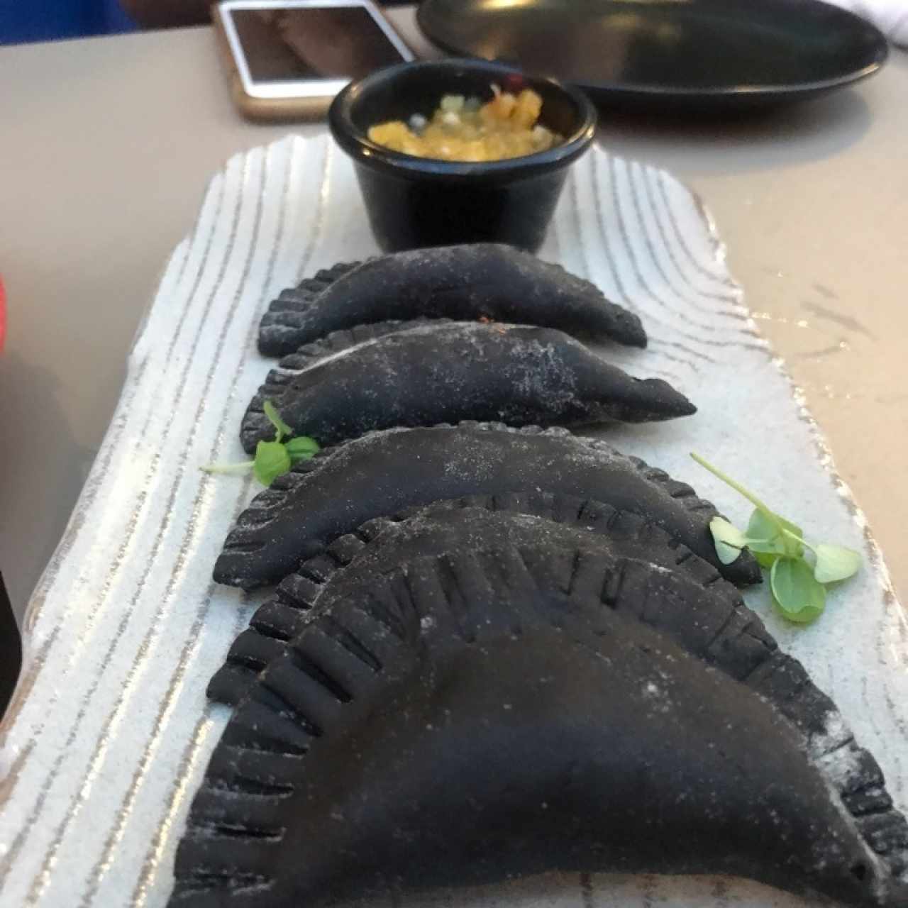 SMALL PLATES - Black Empanadas