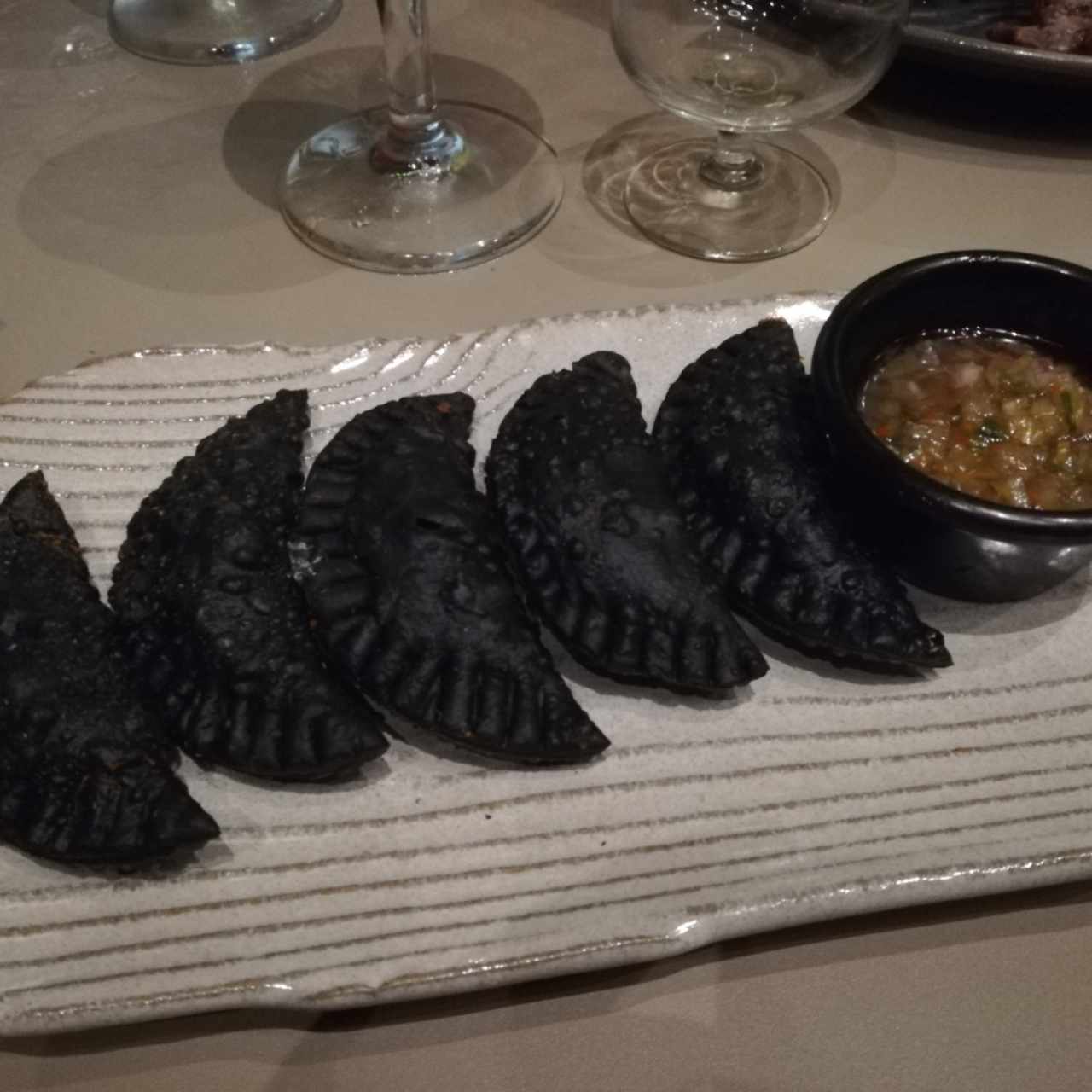 Empanadas negras