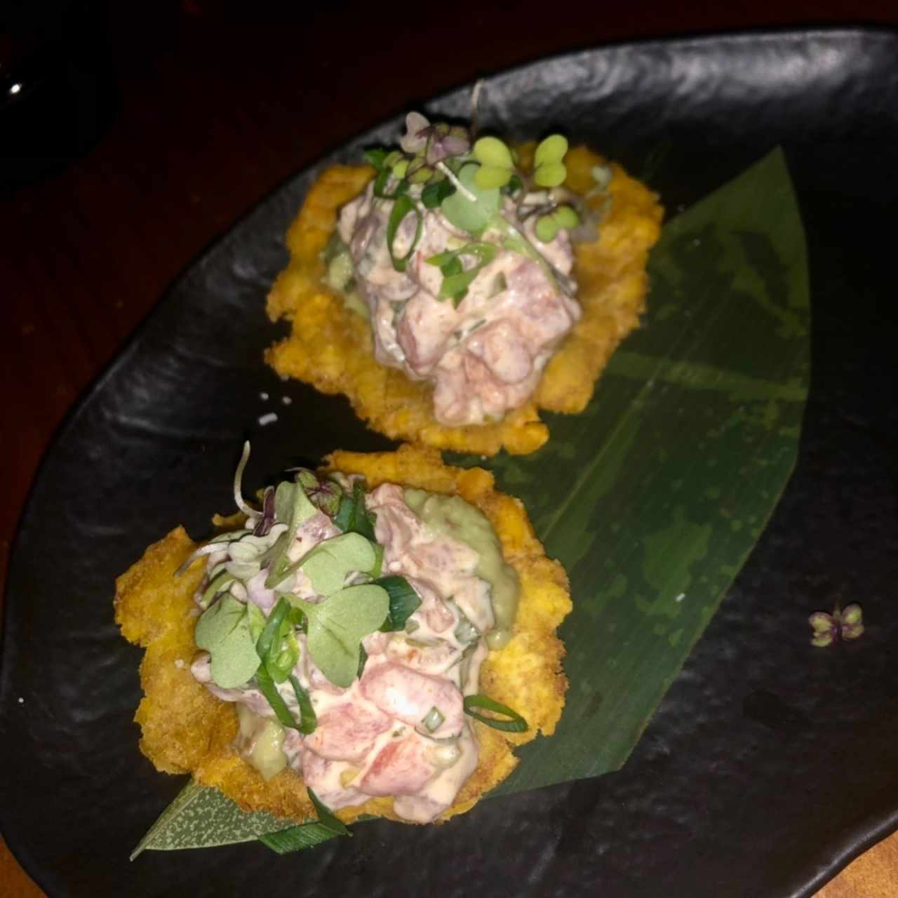 BAR BITES - Tostones De Atún