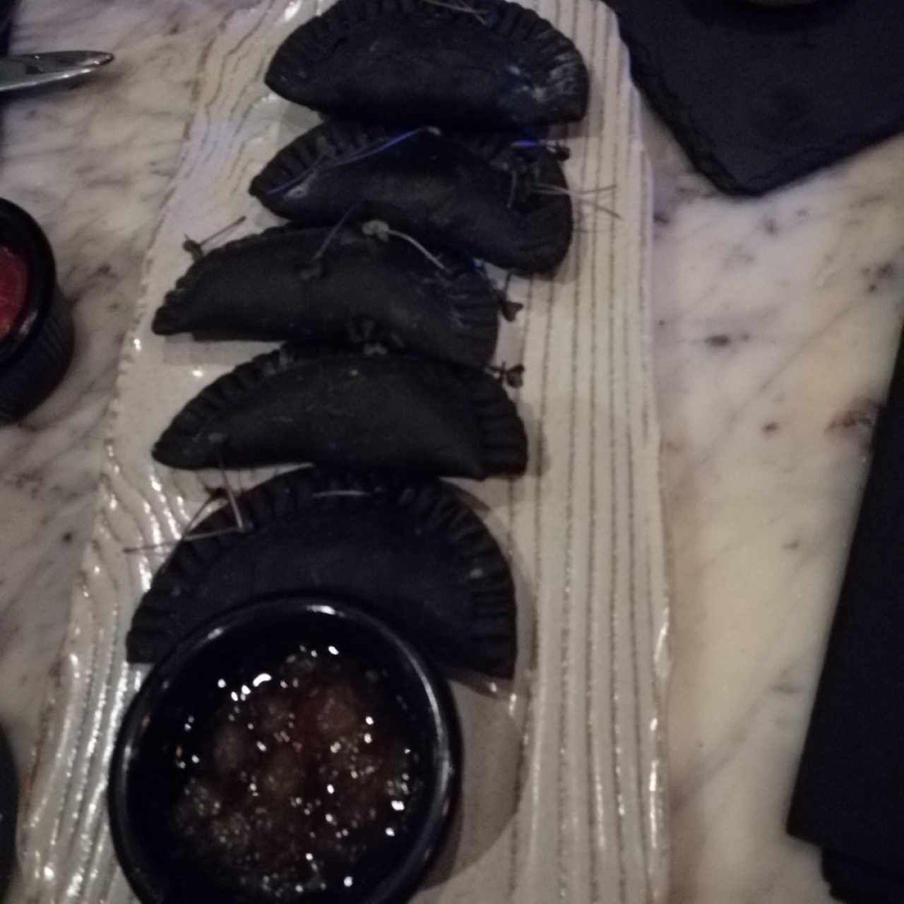 SMALL PLATES - Black Empanadas
