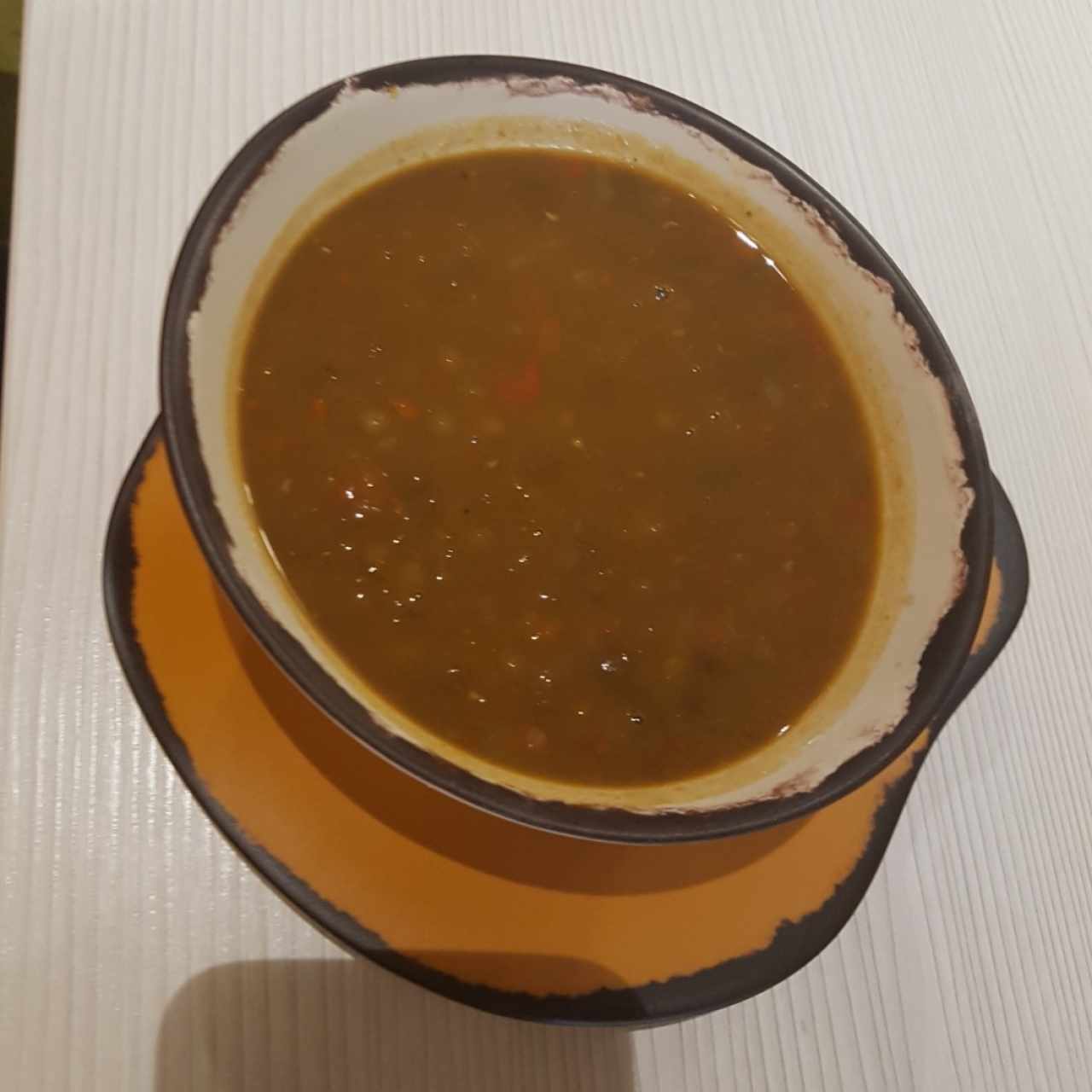 sopa de lenteja