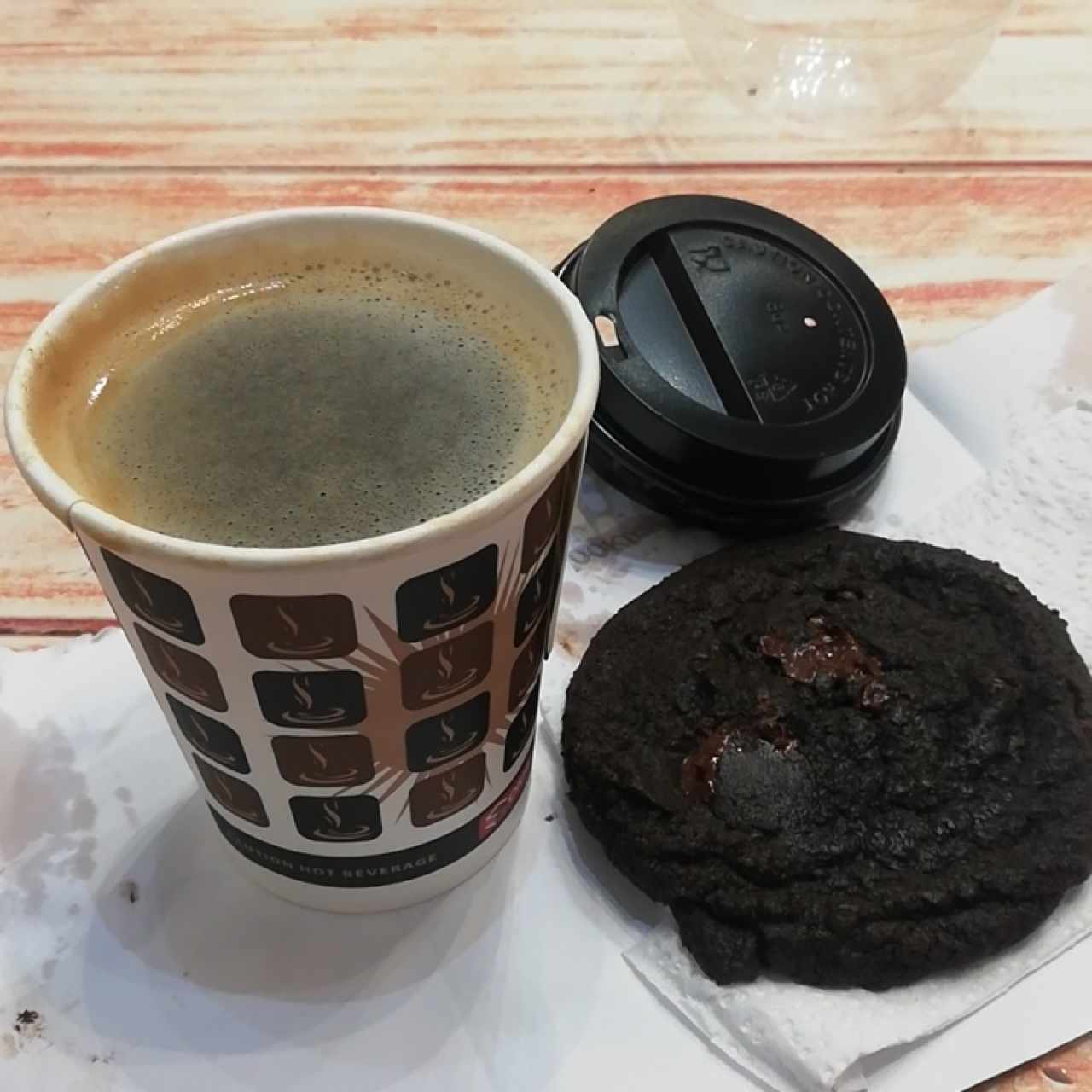 Oferta de galleta + café americano 