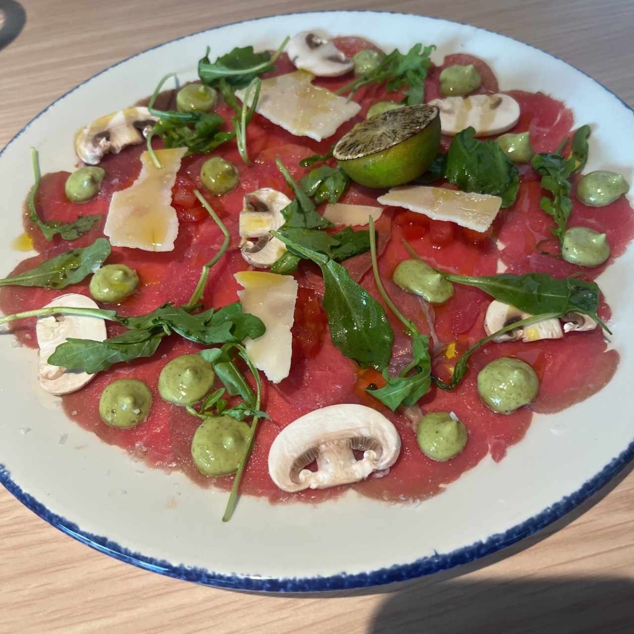 Carpaccio Di Manzo