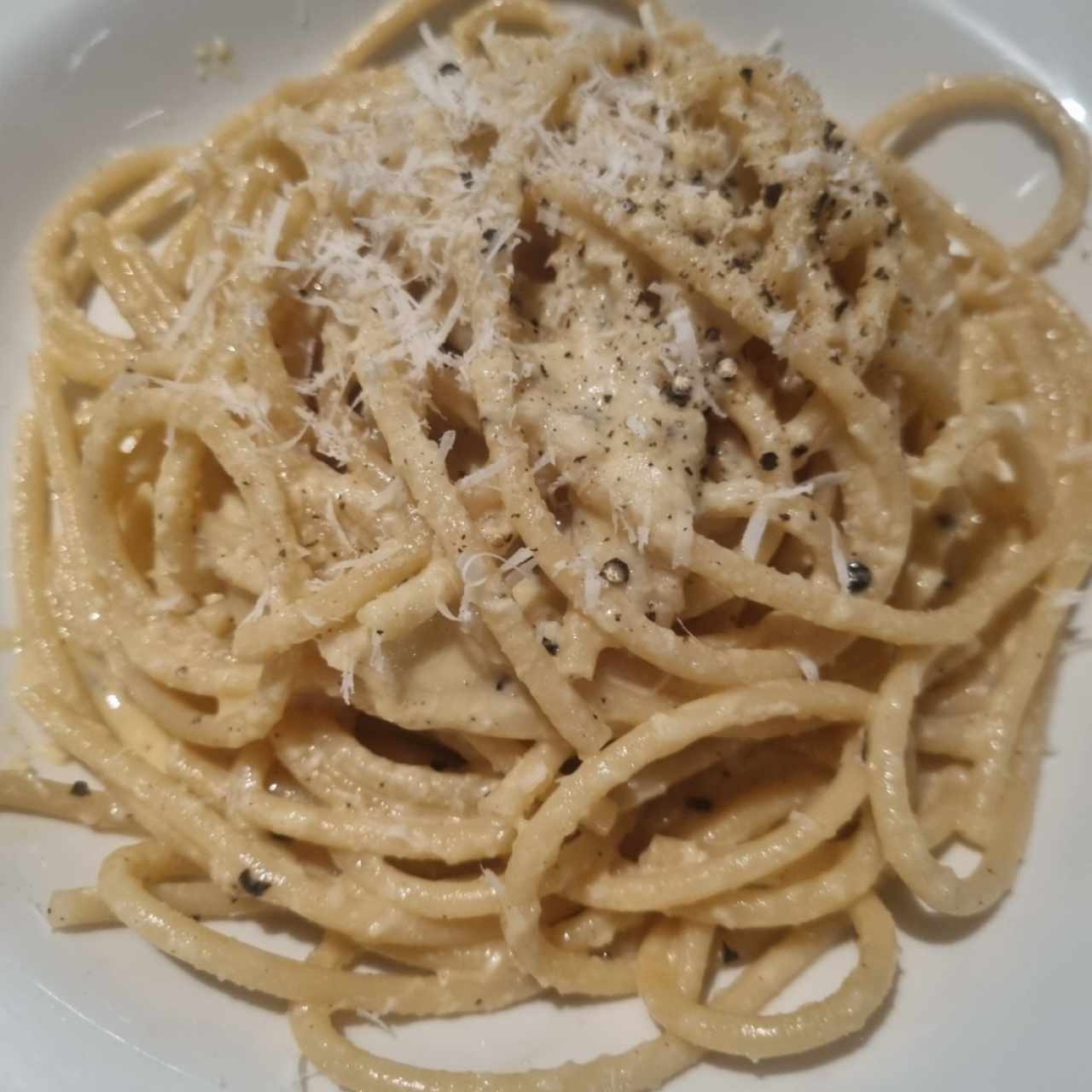 spaguetti a la pimienta