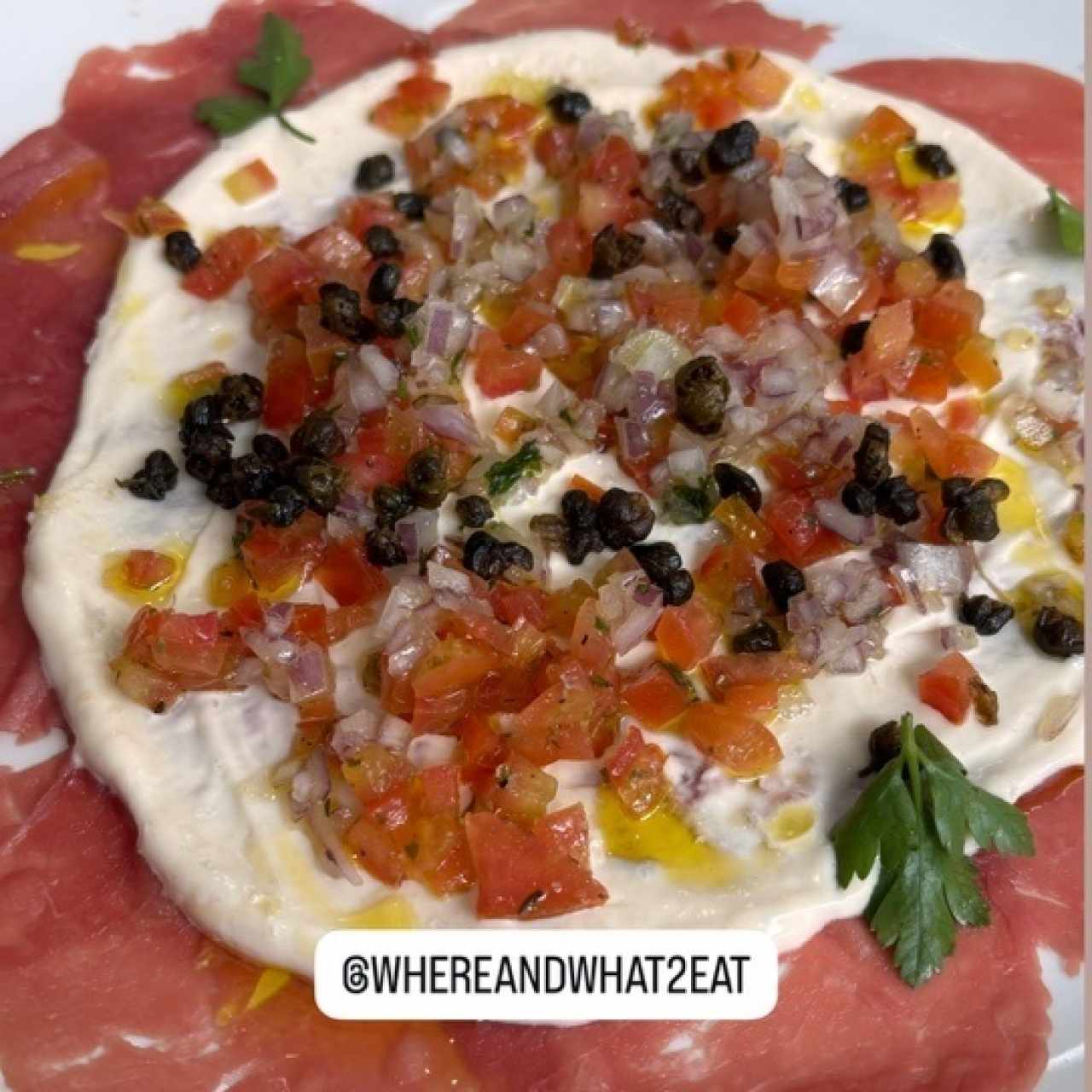 Carpaccio Vitello Tonnato