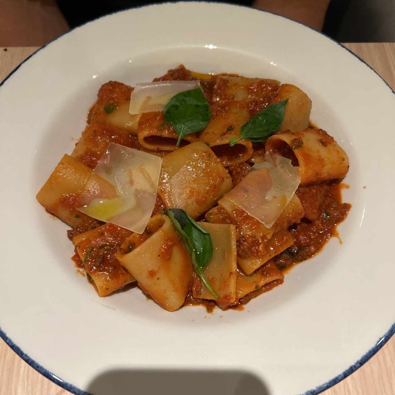 Pastas - Paccheri Alla Bolognesa