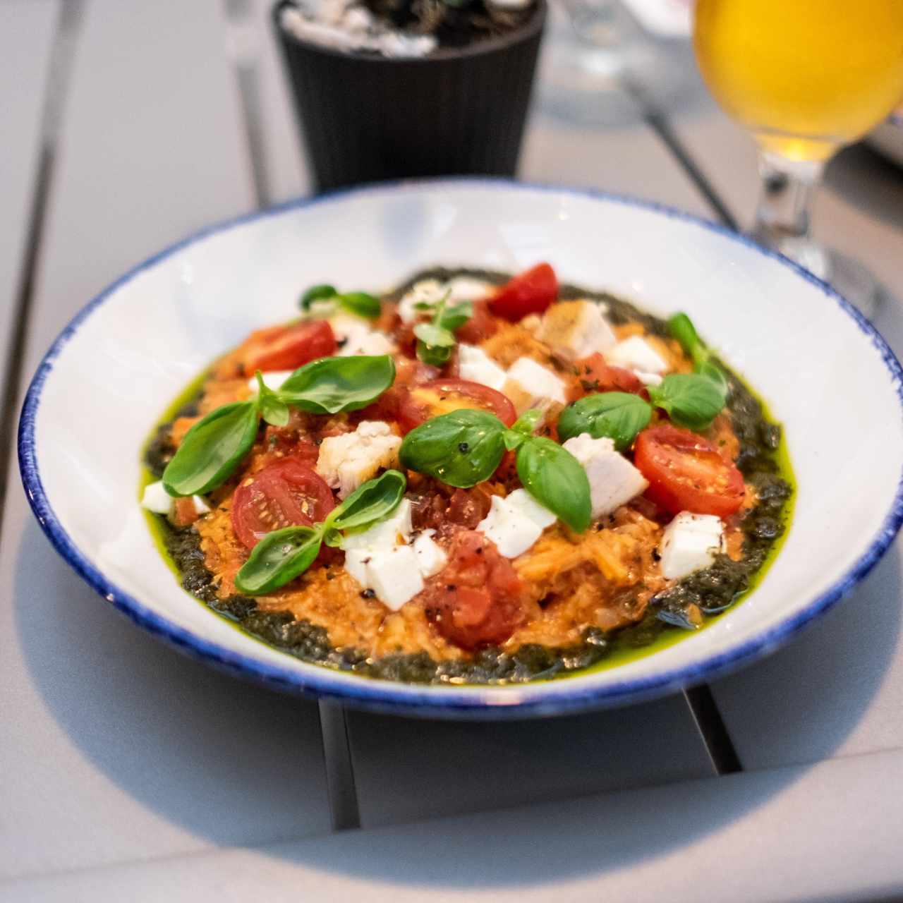 Risotto Caprese