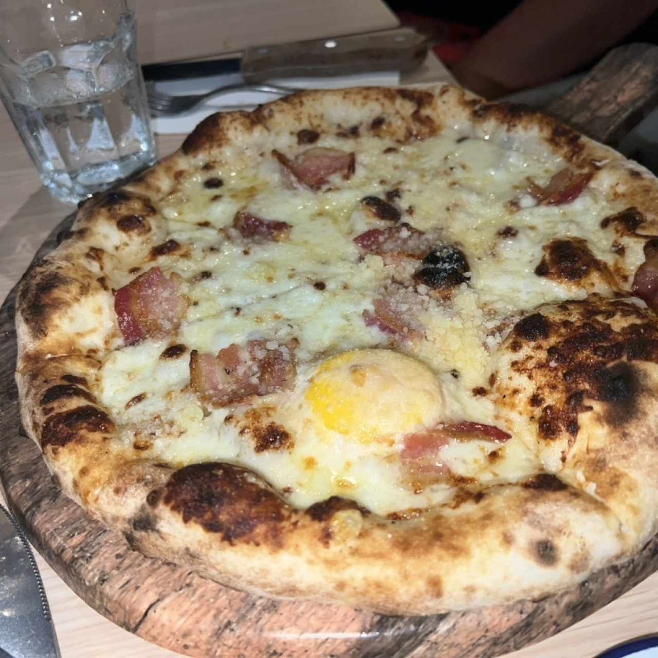 Pizzas Extraordinarias - Pizza Carbonara