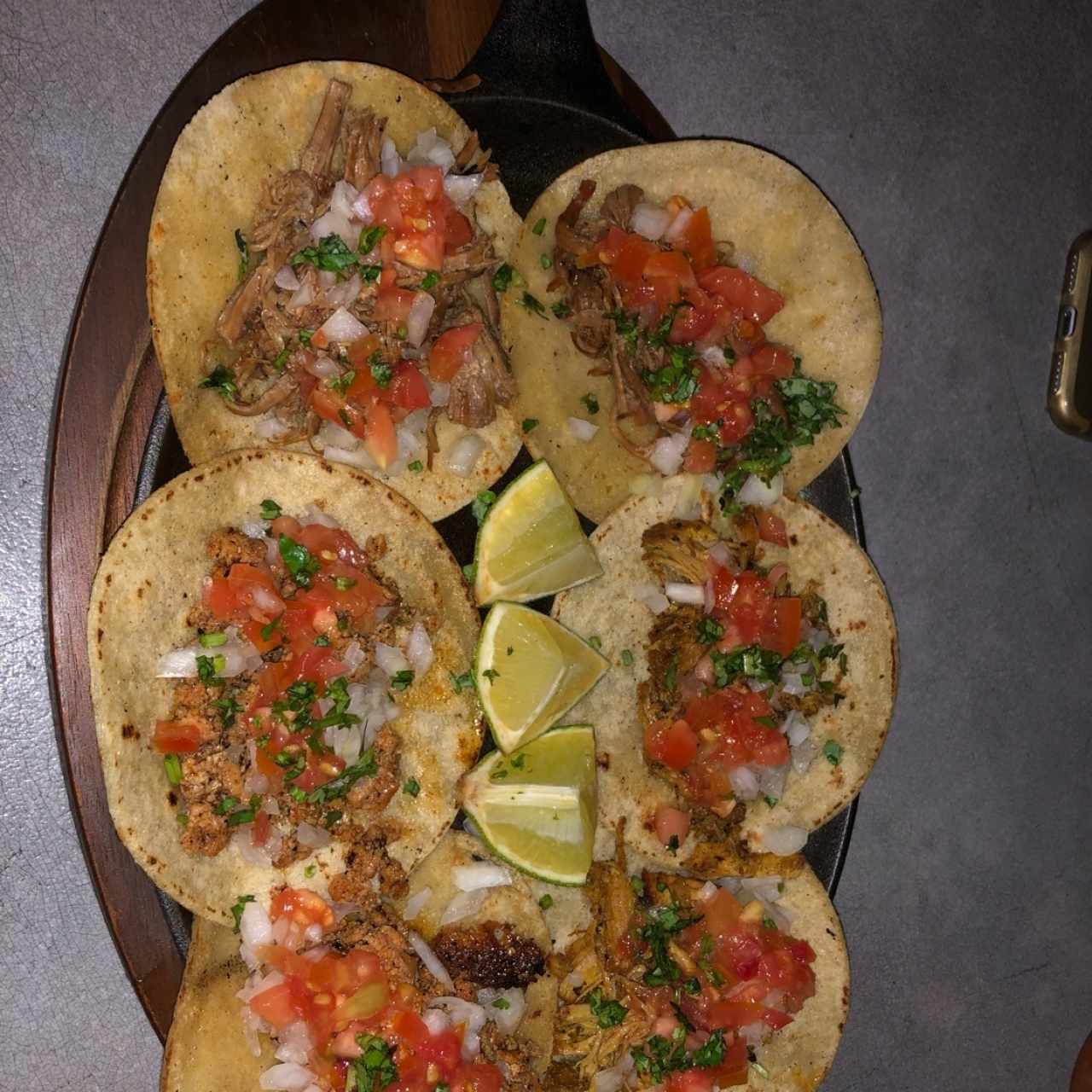 Bandeja de Tacos.