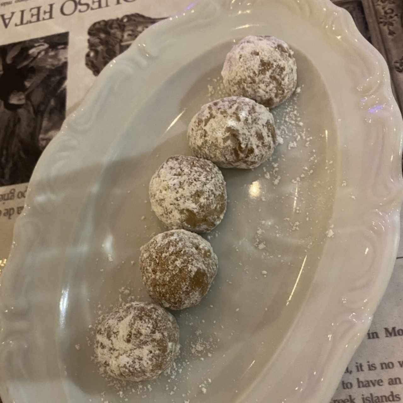 Postres - Kourabiedes Me Amigdala