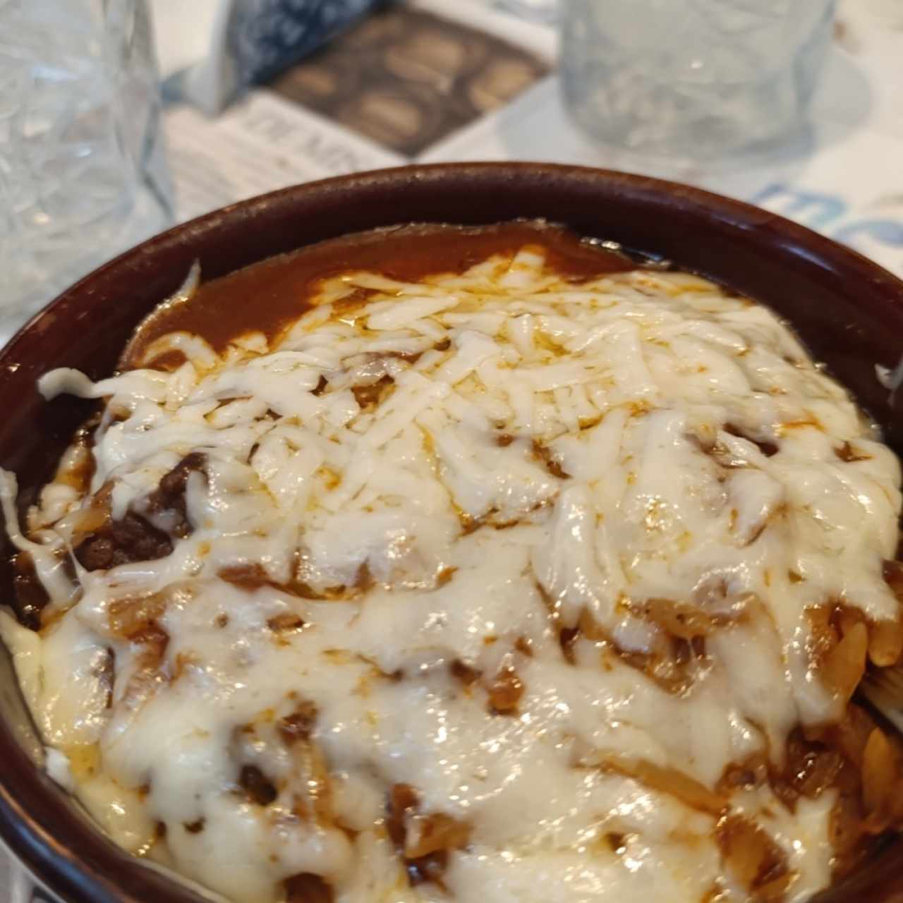 orzo gratinado 