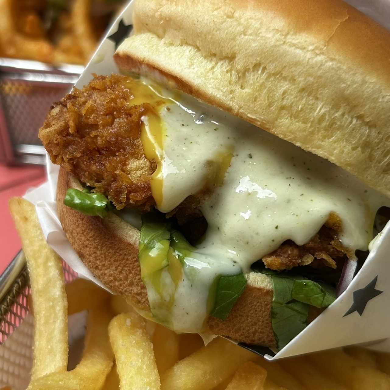 Krispy Chicken Burger