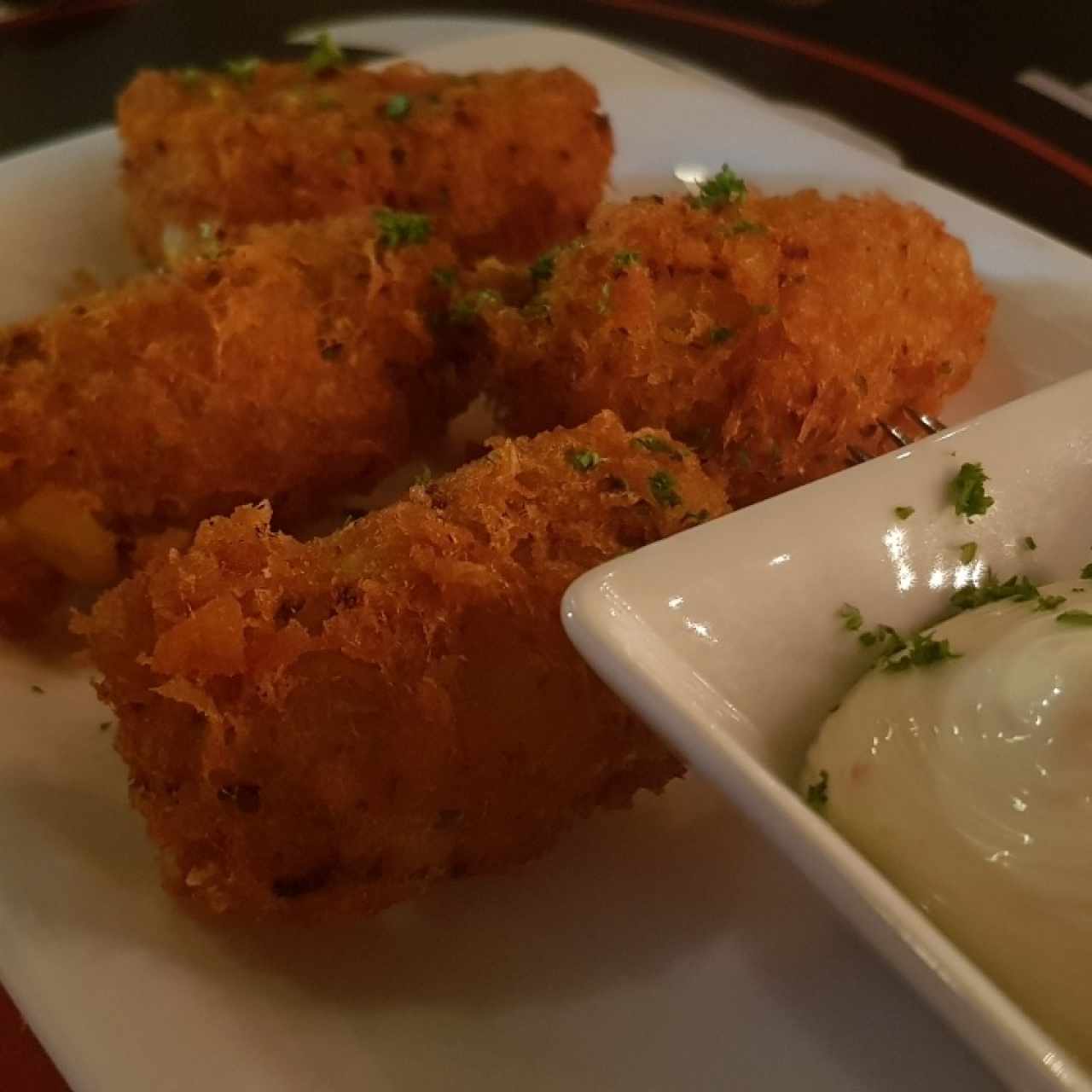 ENTRADAS - Croquetas de bacalao