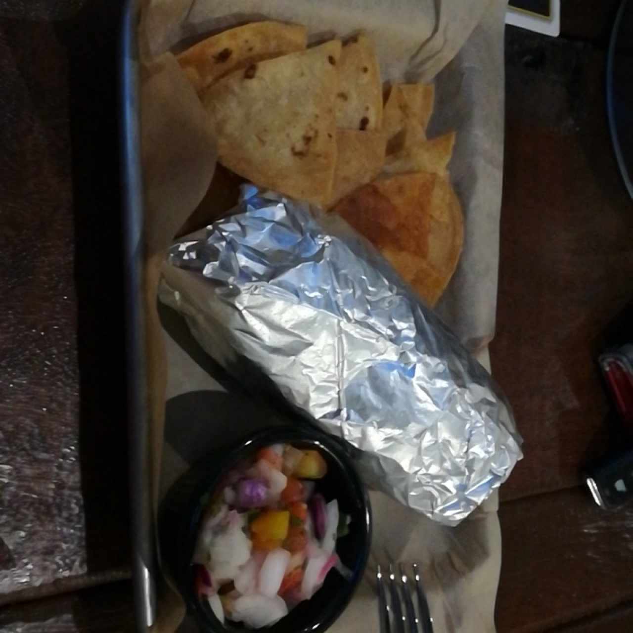 fish burrito completo