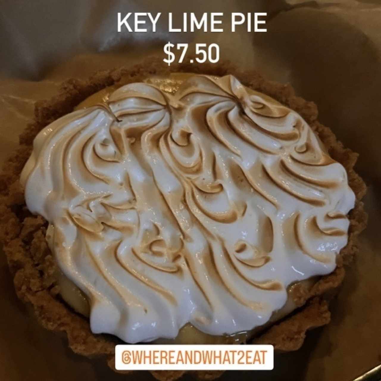 Postres - Key Lime Pie