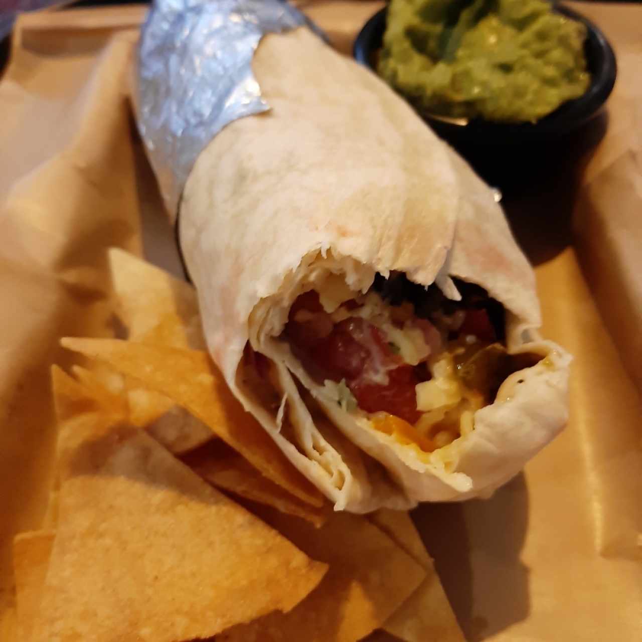 Burrito vegetariano