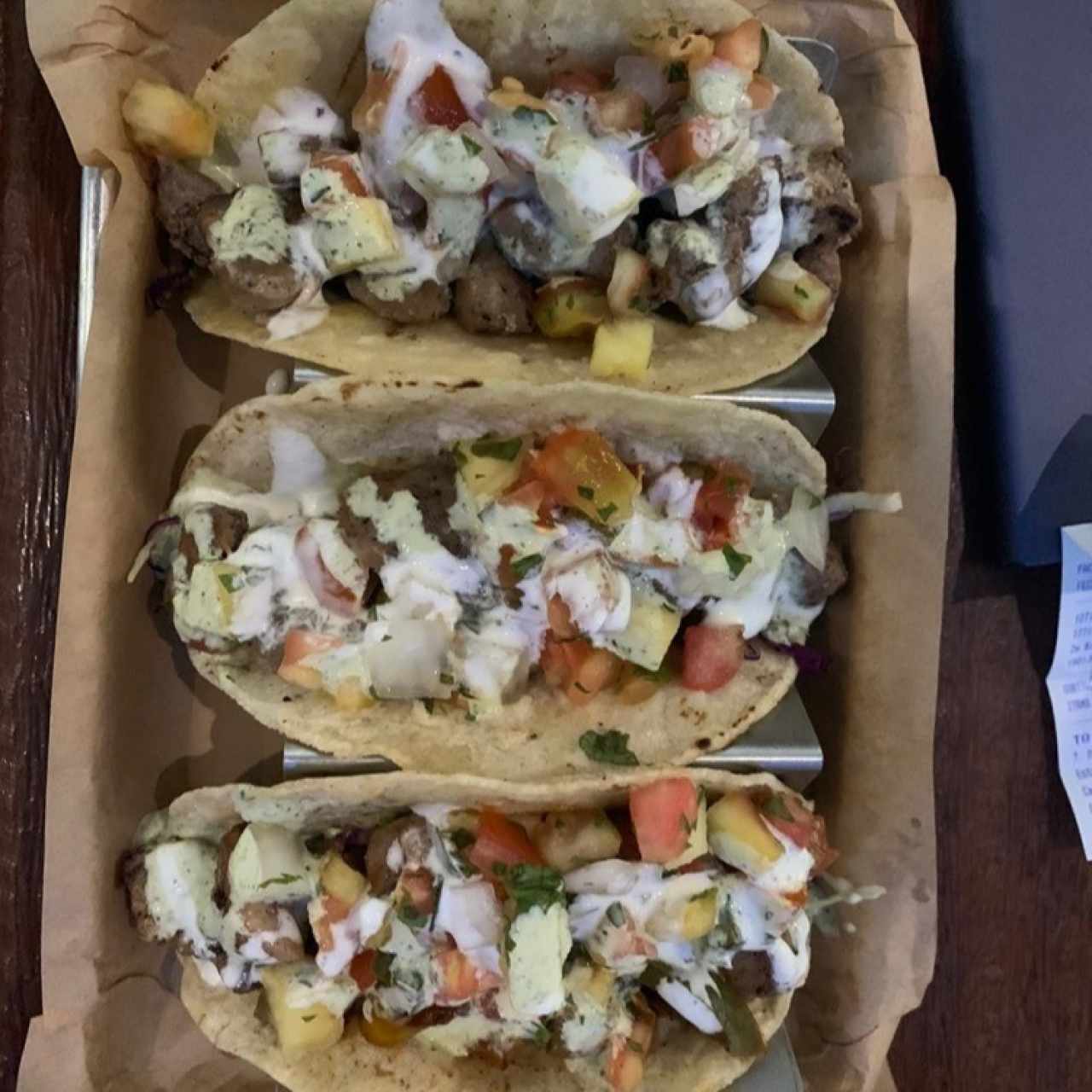 Tacos de atún