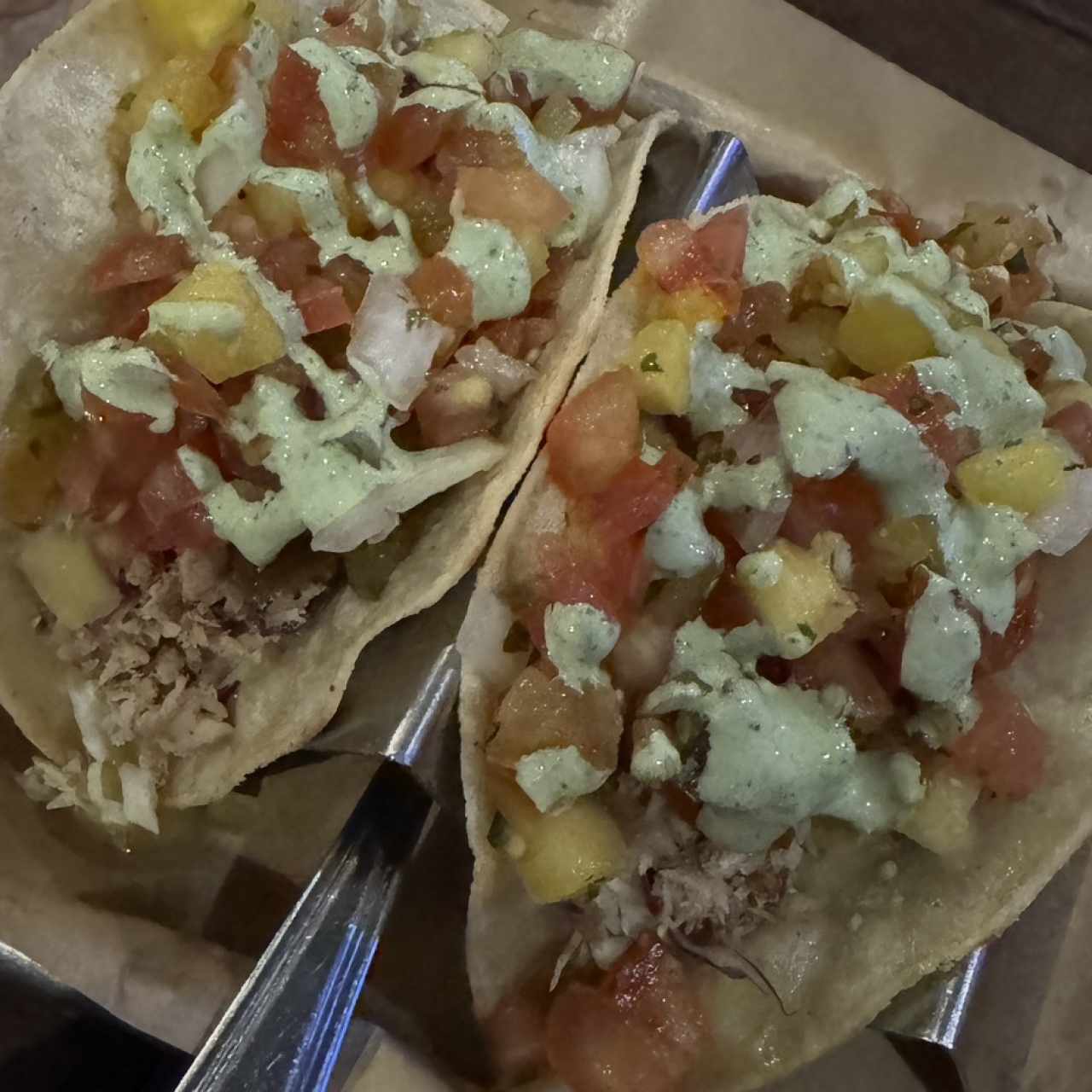 2 Smoked Fish Tacos