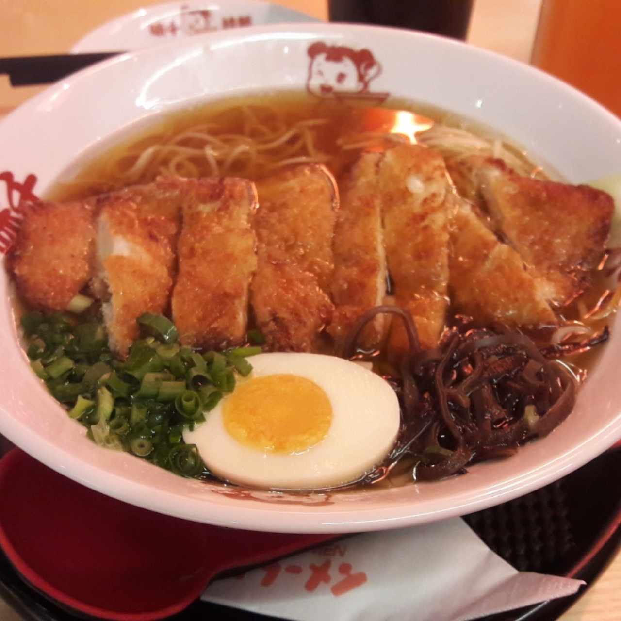 Ramen de pollo apanado