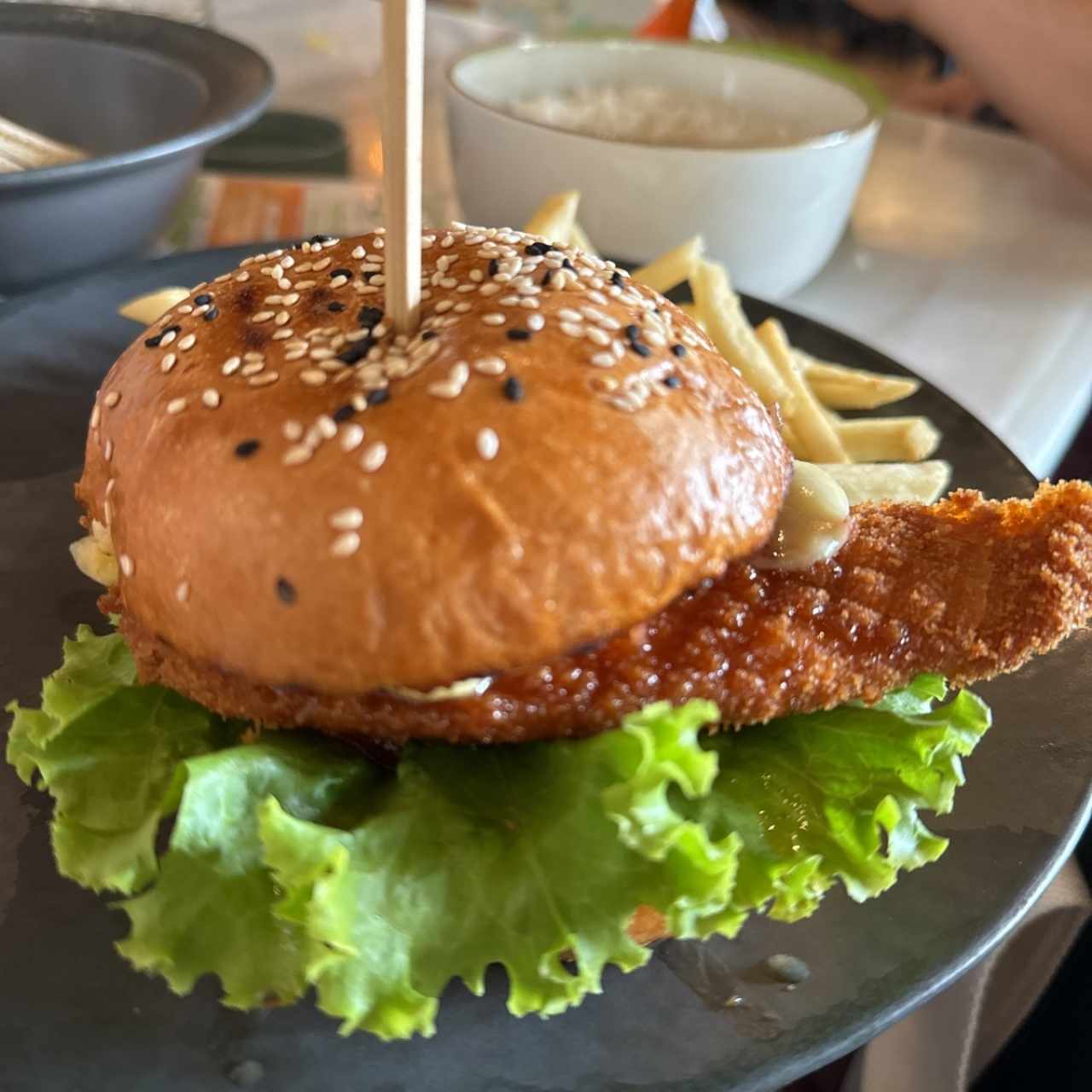 Hamburguesa de Pollo