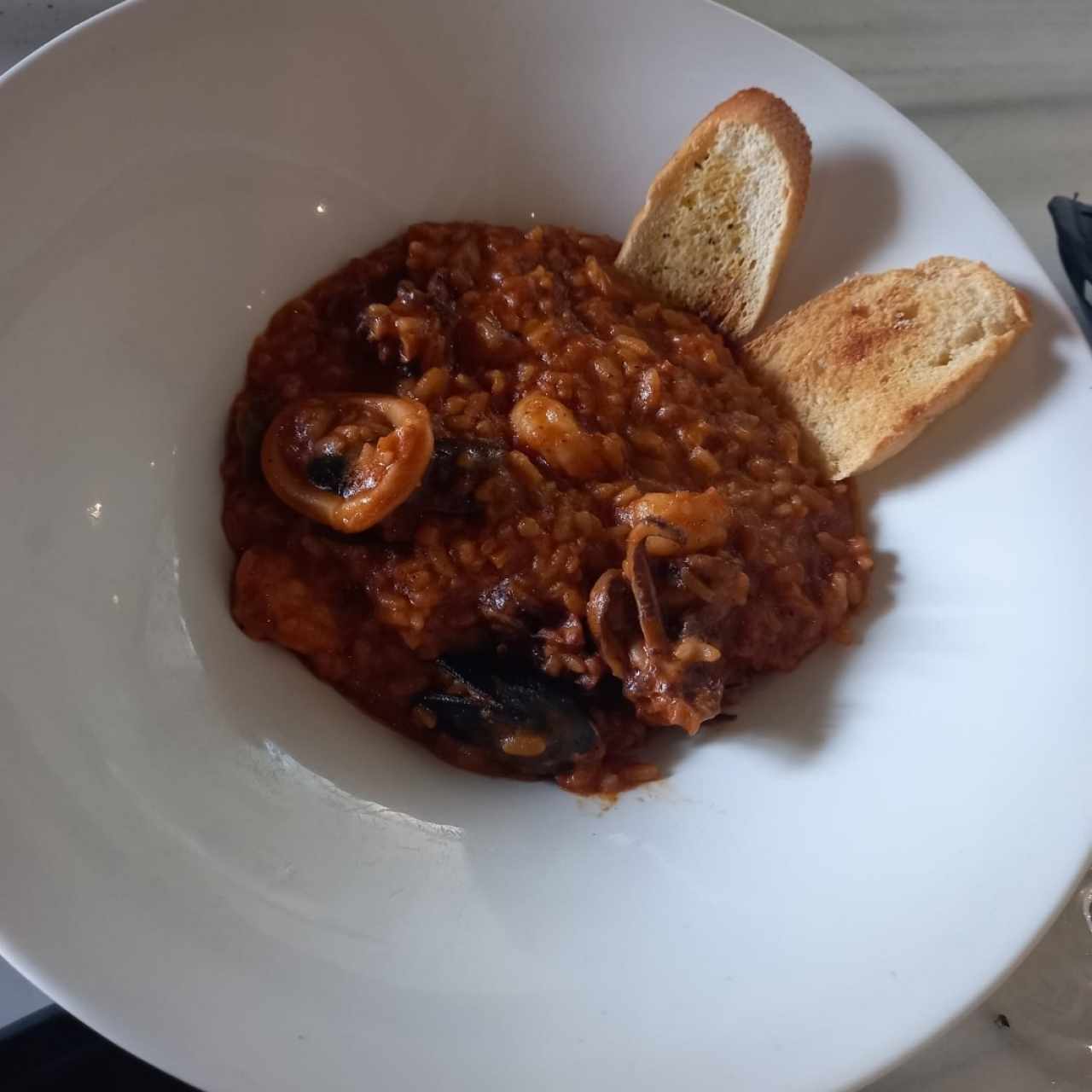 Risotto de mariscos