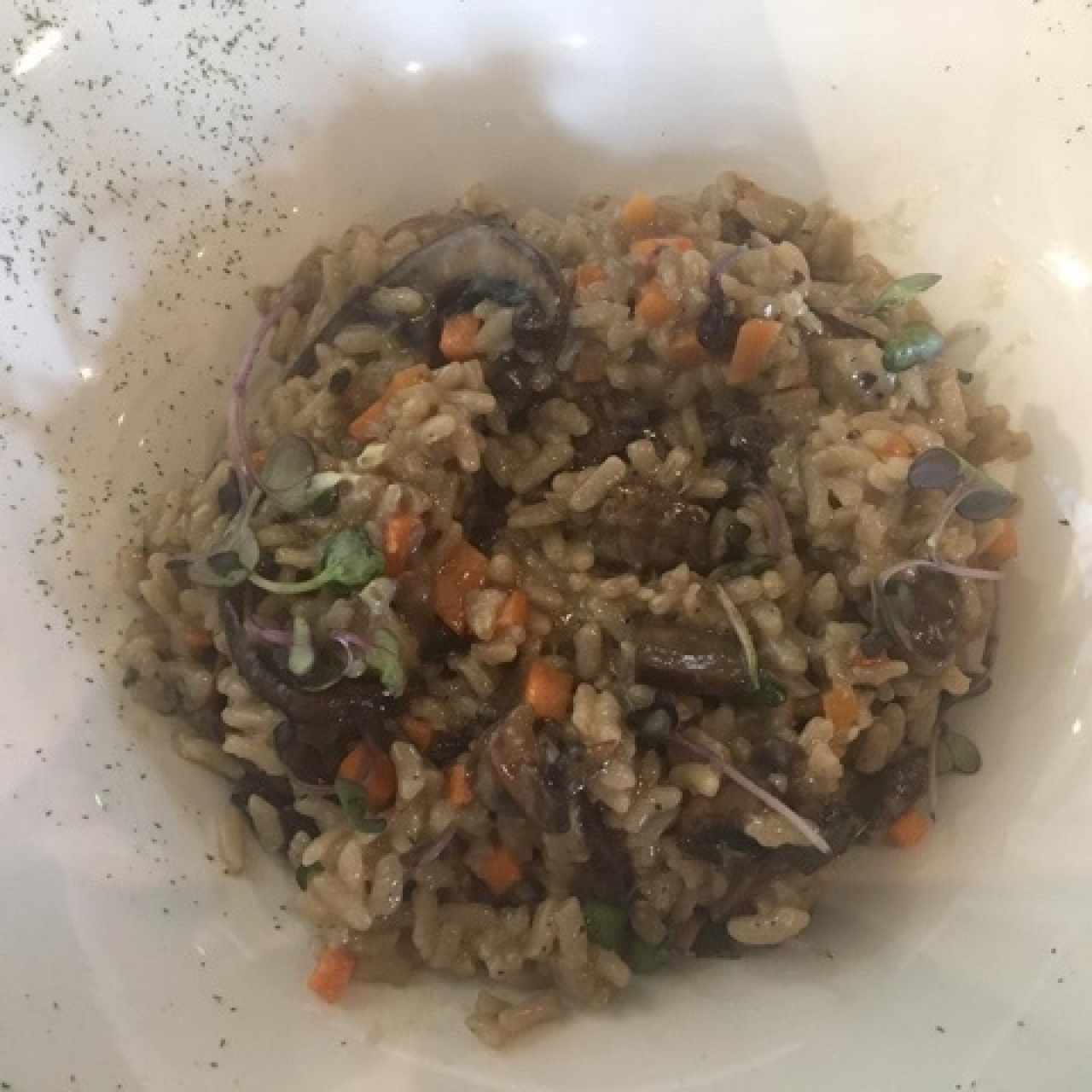 risotto de hongos! 