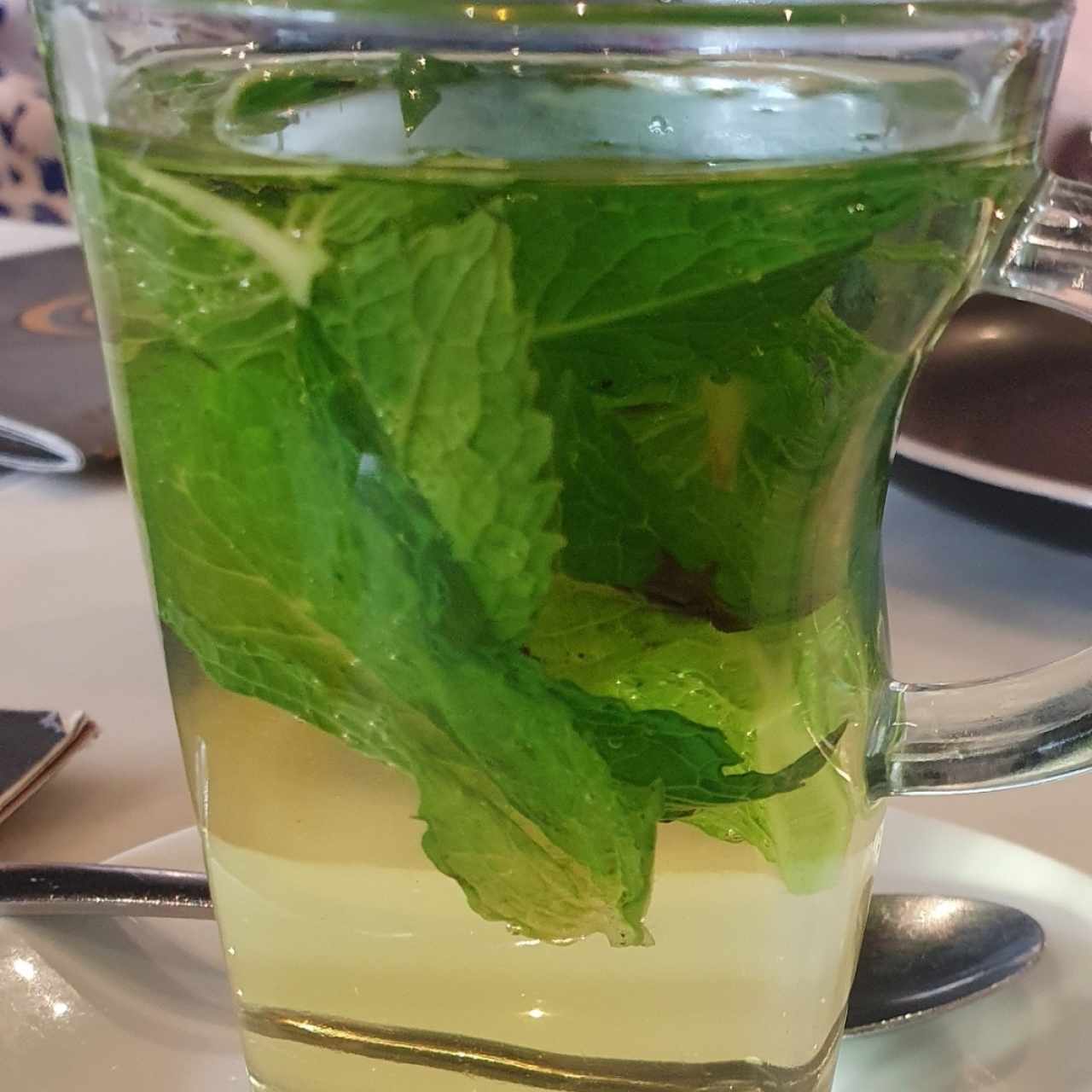 infusion de té verde