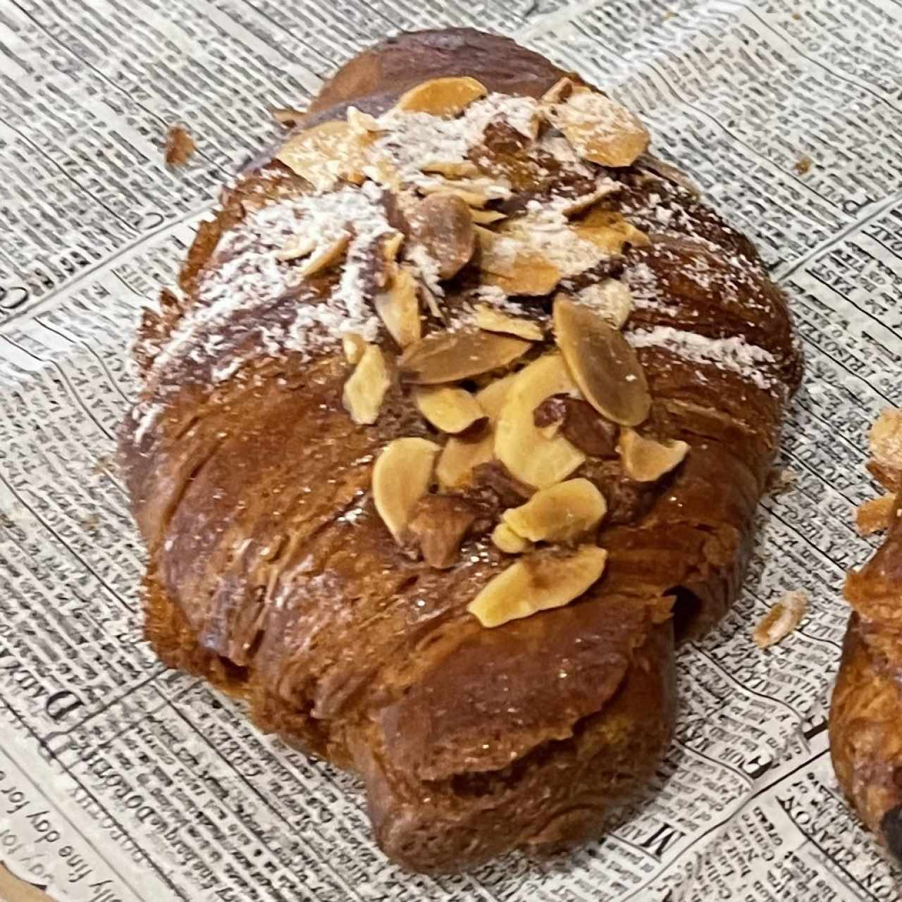 Croissant de almendras