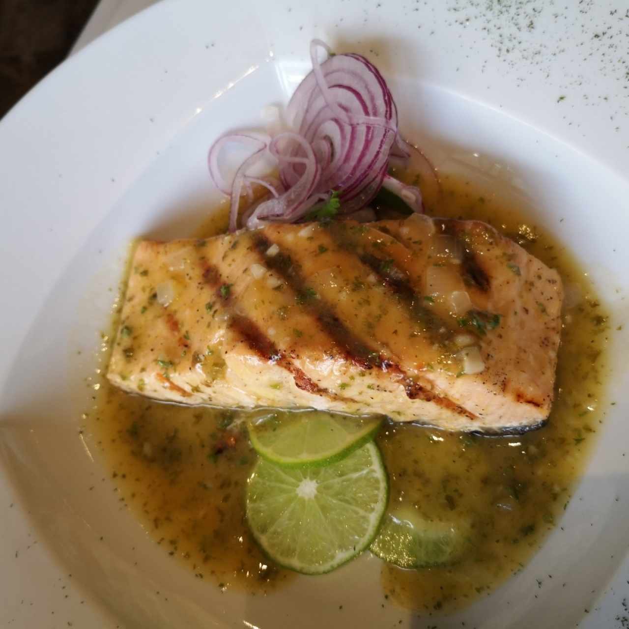 salmon al limon