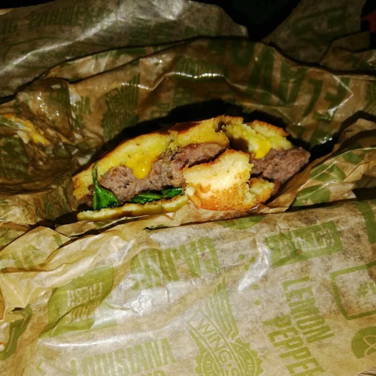 voodoo burgers jajaja o lo que queda de ella jajajaa muy buena