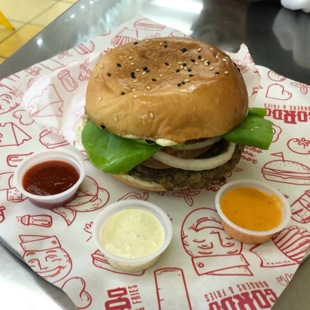 hambuguesa vegetariana