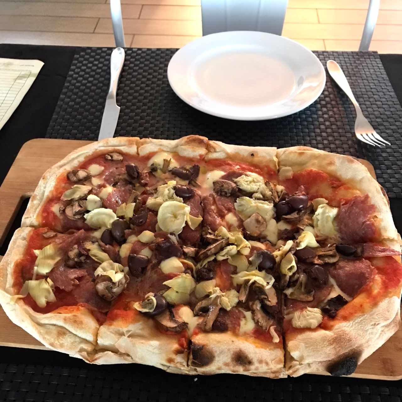 Pizza Capricciosa RUSTICA