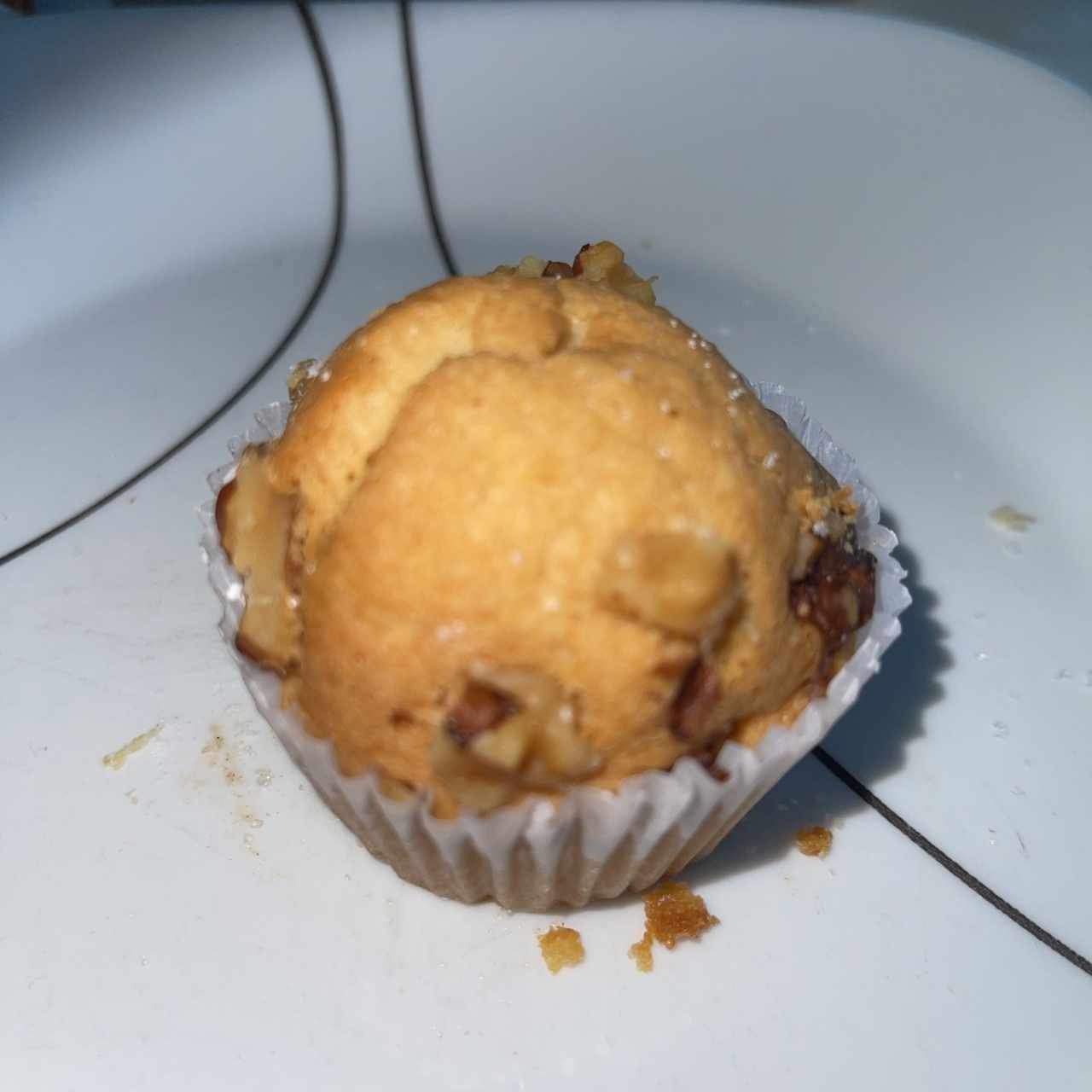 Cupcake con coco y nuez