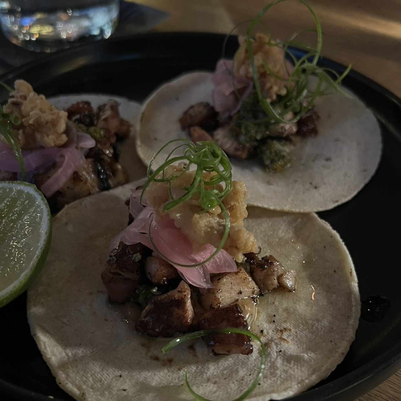 Los tacos de pulpo