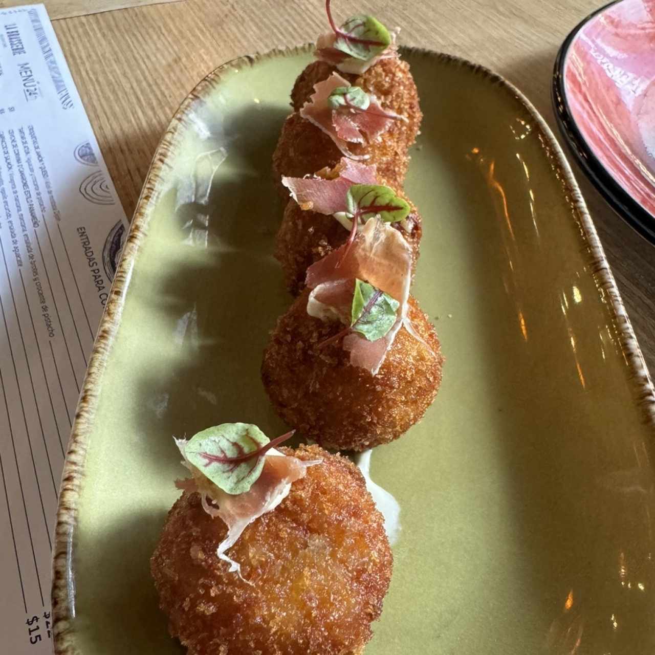 CROQUETAS DE JAMÓN Y QUESO