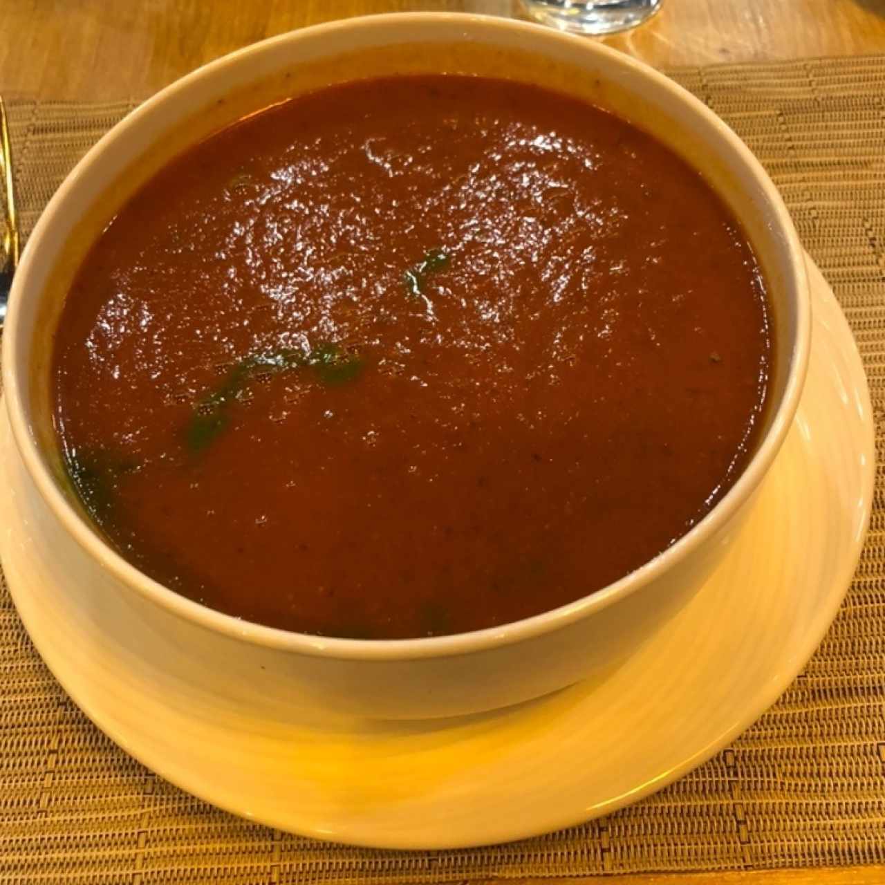 Basil Tomato soup