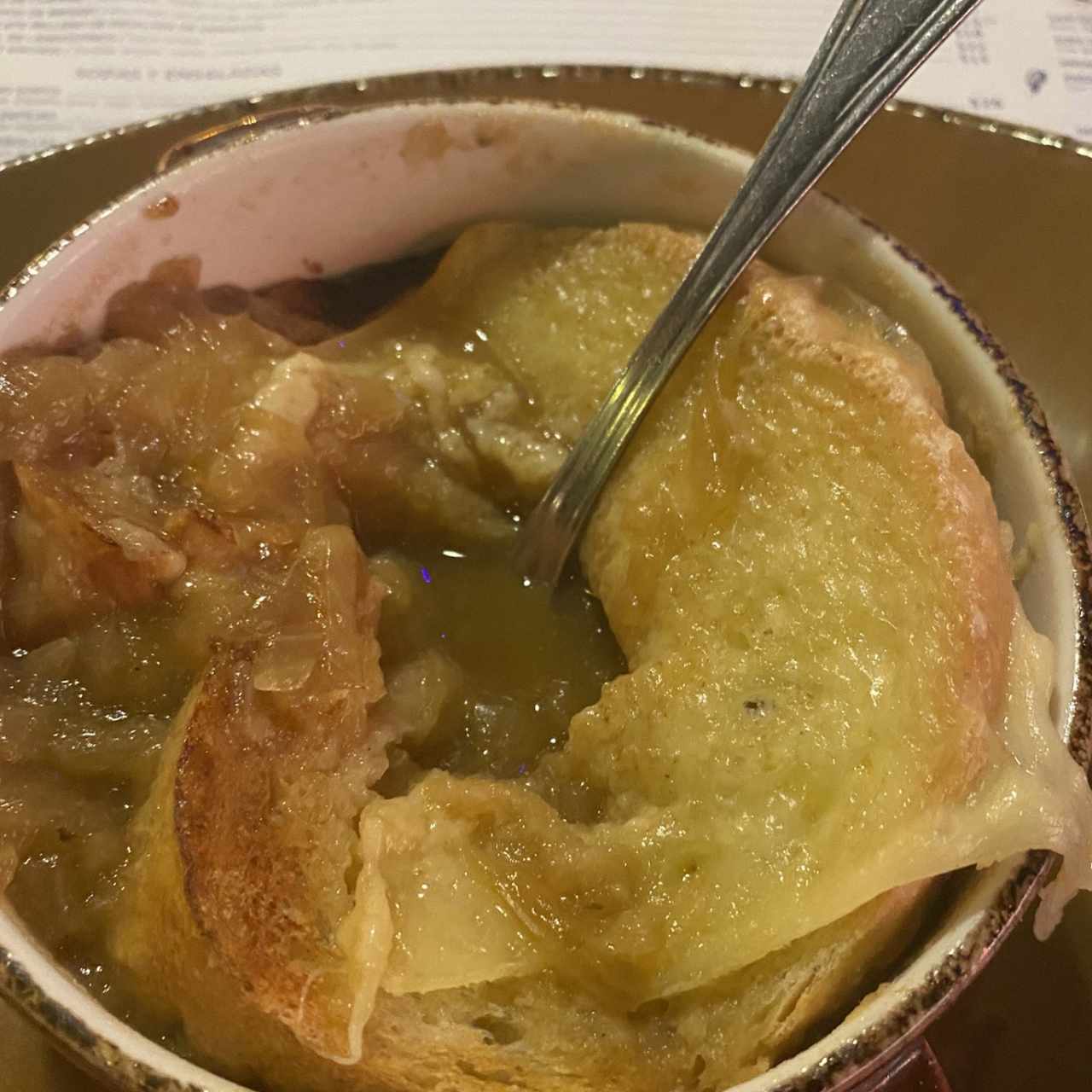 SOPA DE CEBOLLA